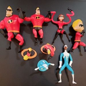 The Incredibles Loose Toy Action Figure Disney Pixar lot.